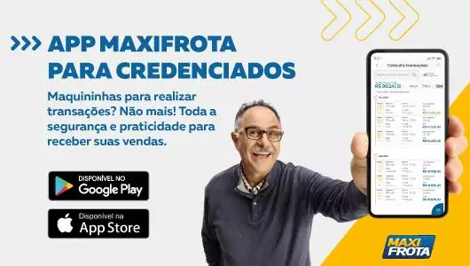 App MaxiFrota para credenciados.